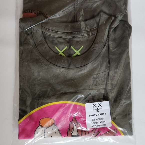 KAWS X Monsters Frute Brute Men's Size Medium - Picture 2 of 2